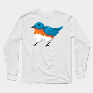 BLUEBIRD Long Sleeve T-Shirt